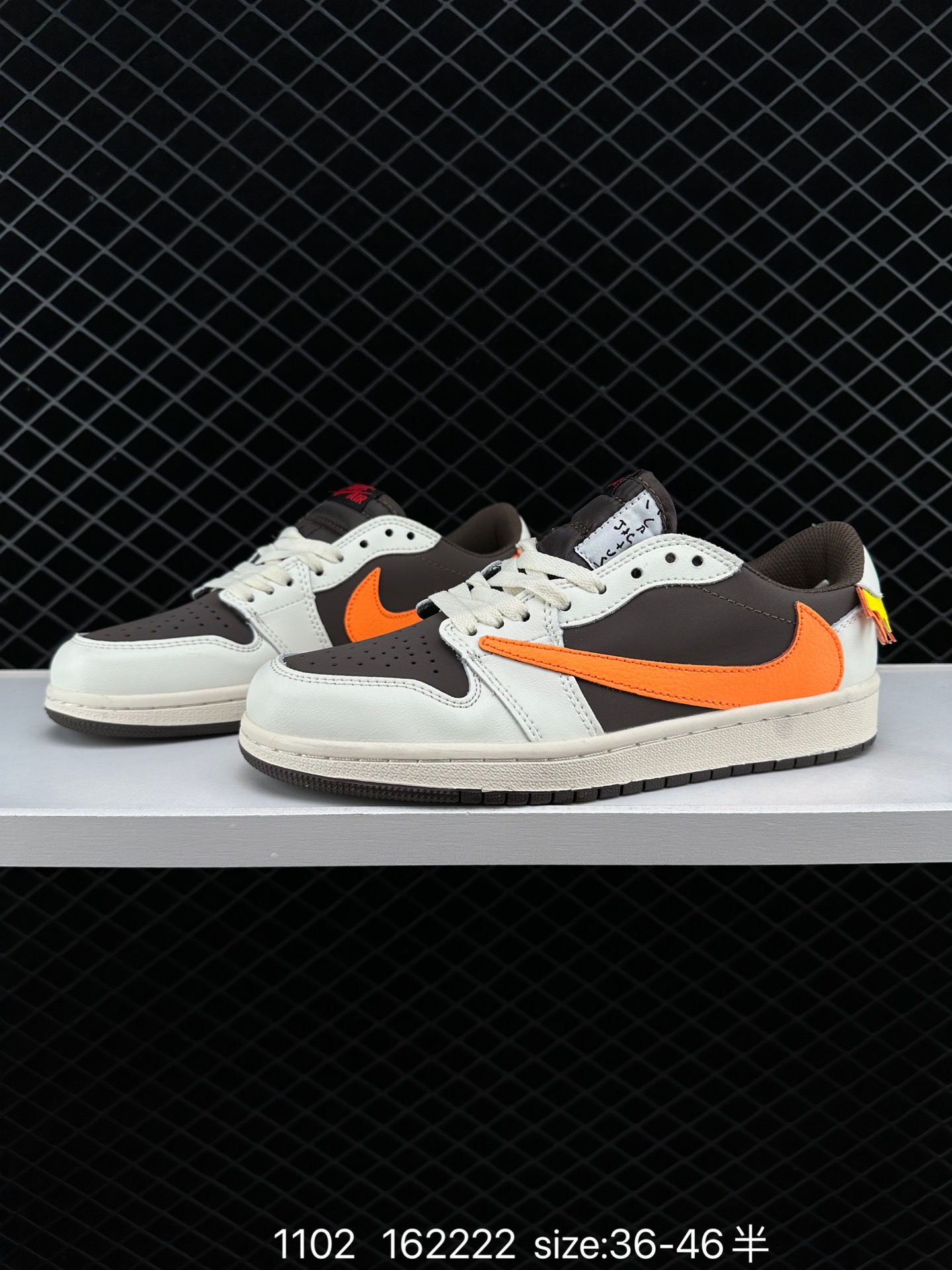 fragment design x Travis Scott x Nike Air Jordan 1 Low OG SP”Black/Green Toe“